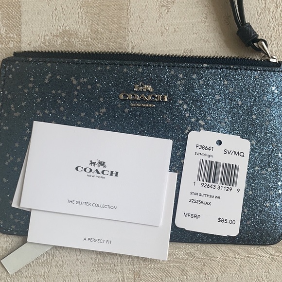 Coach Glitter Wristlet - Picture 6 of 6